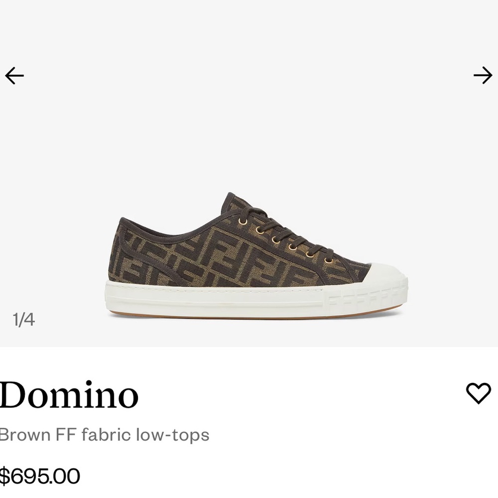 FENDI Woman’s sneaker size 37